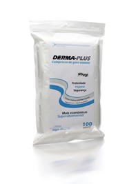 COMPRESSA DE GAZE DERMA-PLUS